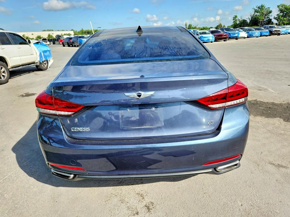 2015 Hyundai Genesis VIN KMHGN4JEXFU073746 COPART salvage auction — FRONT END, Fl - Cert Of Title Slvg Rebuildable, sold $1,850 on 2026-07-09 (photo 6)