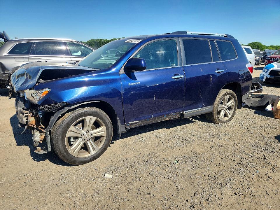 2011 Toyota Highlander VIN 5TDDK3EH6BS060277 COPART salvage auction — FRONT END, Ma - Cert Of Title-Reconstrctd Coll, sold $2,600 on 2026-07-08 (photo 1)