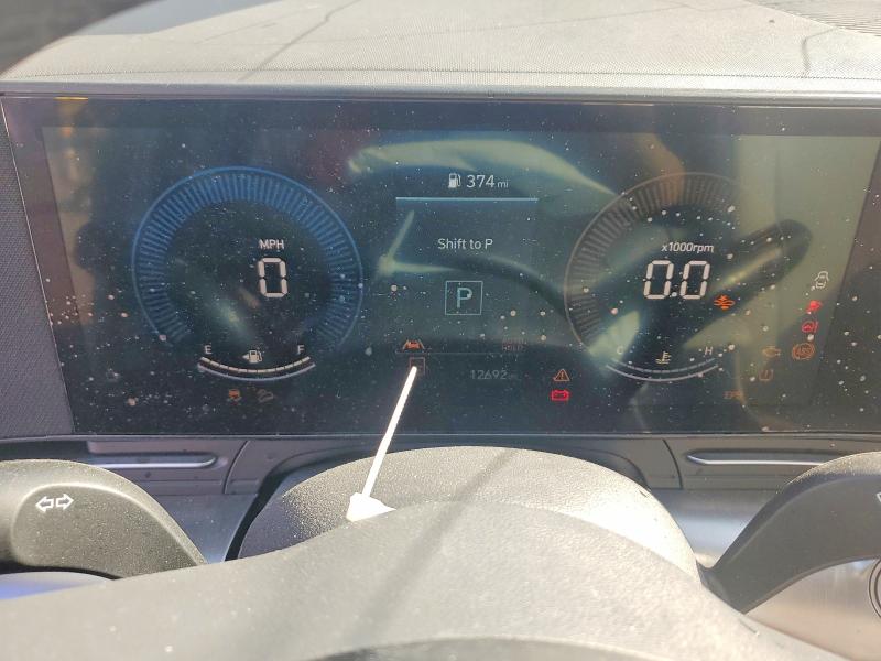 2025 Hyundai Kona VIN KM8HBCAB6SU339951 COPART salvage auction — FRONT END, Va - Cert Of Title - Salvage, sold $5,000 on 2026-07-08 (photo 9)