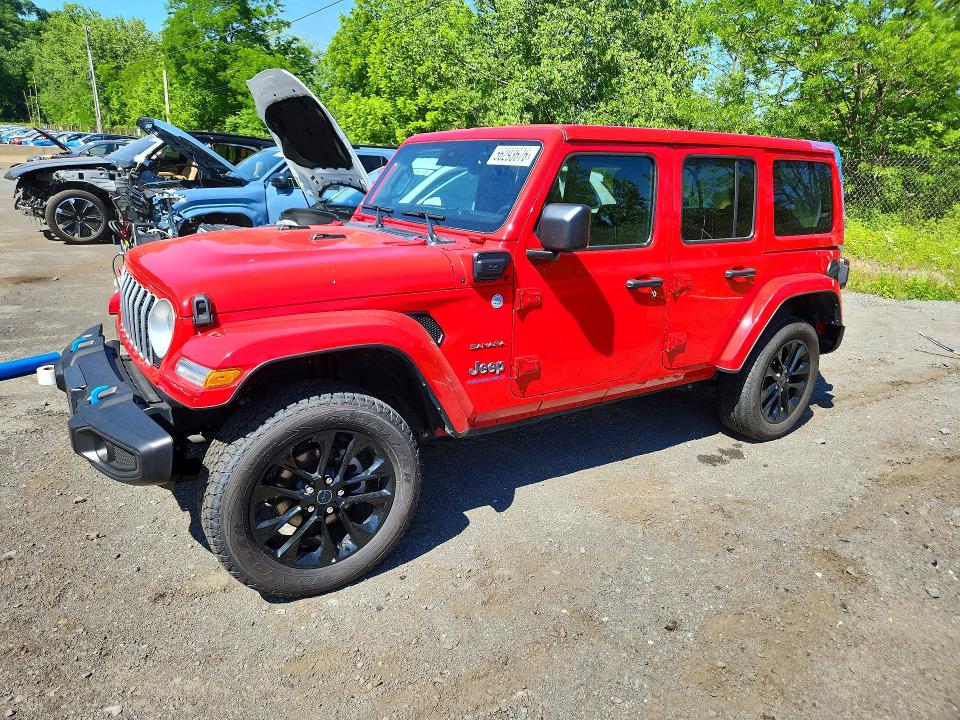 2024 Jeep Wrangler / VIN 1C4RJXP65RW271007 COPART salvage auction — REAR END, Nj - Cert Of Title-Salvage, sold $19,600 on 2026-07-30 (photo 1)