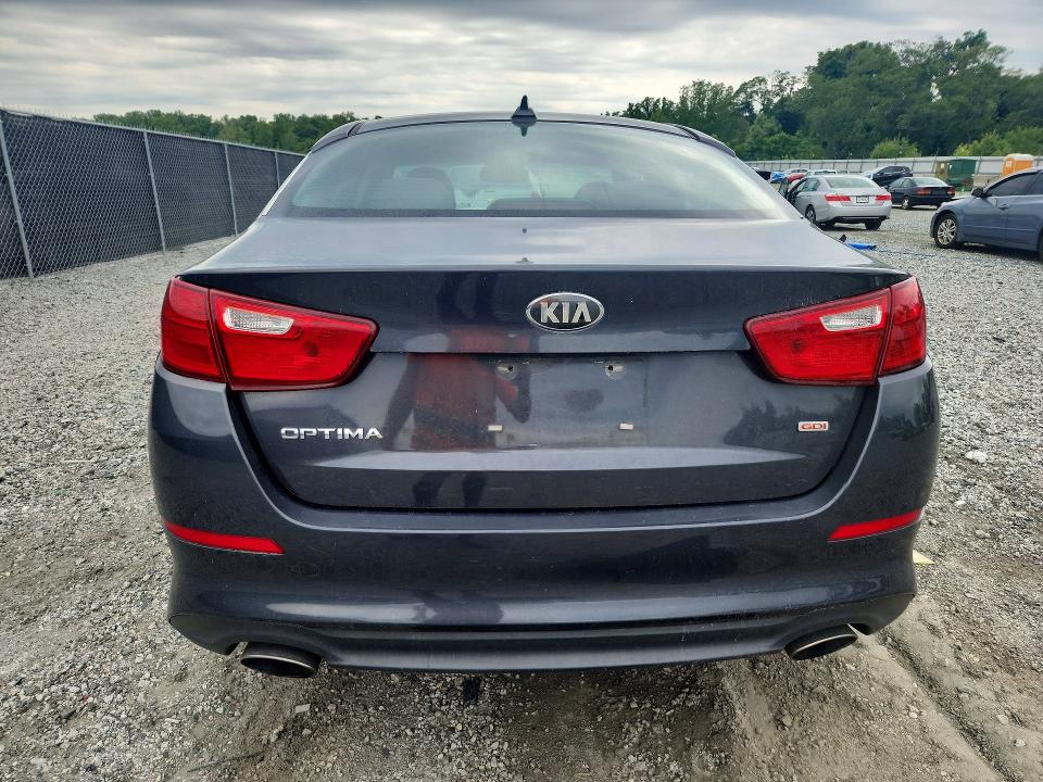 2015 Kia VIN KNAGM4A71F5640085 COPART salvage auction — SIDE, Sc - Cert Of Title-Salvage, sold $725 on 2026-07-20 (photo 6)