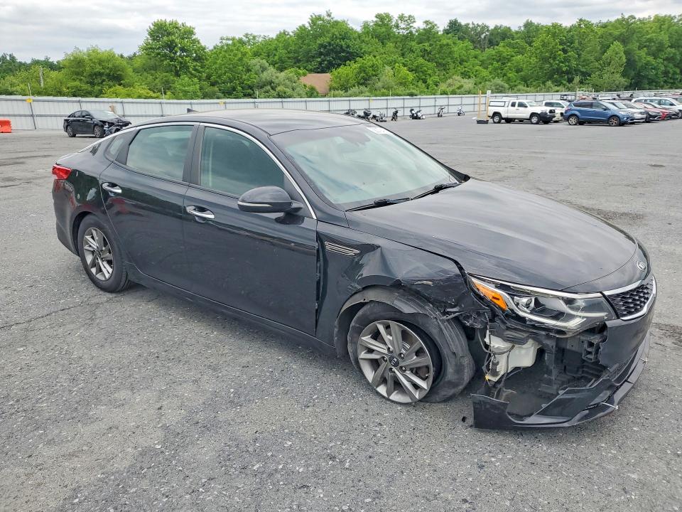 2019 Kia Optima VIN 5XXGT4L31KG297980 COPART salvage auction — FRONT END, Salvage Title, sold $650 on 2026-07-28 (photo 4)