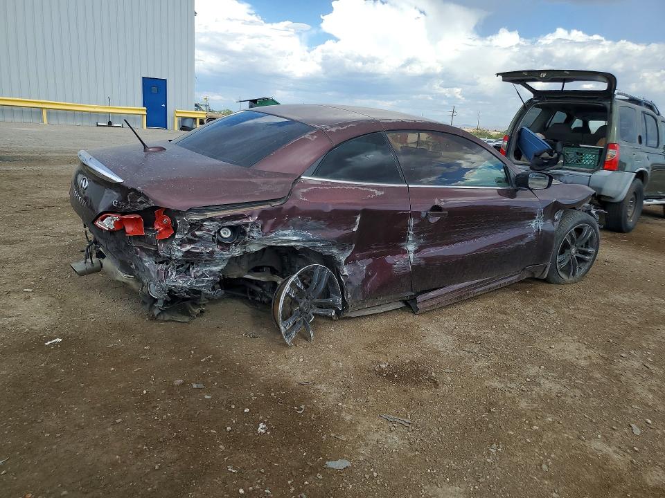 2010 Infiniti G37 VIN JN1CV6FEXAM354870 COPART salvage auction — UNDERCARRIAGE, AZ - CERT OF TITLE - SALVAGE, sold $275 on 2026-07-10 (photo 3)