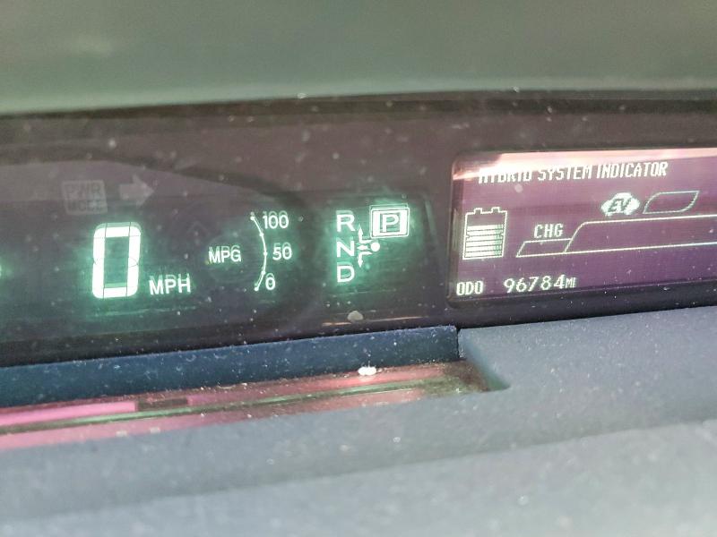 2013 Toyota Prius VIN JTDKN3DU9D1726447 COPART salvage auction — FRONT END, Ca - Salvage Certificate, sold $1,100 on 2026-07-27 (photo 9)