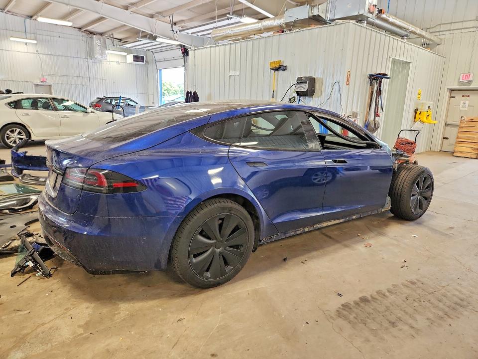 2022 Tesla VIN 5YJSA1E51NF476833 COPART salvage auction — FRONT END, Mn - Cert Of Title-Salvage, sold $14,600 on 2026-07-28 (photo 3)