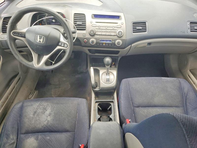 2009 Honda Civic hybrid VIN JHMFA36239S017439 COPART salvage auction — REAR END, IA - CERT OF TITLE-SALVAGE TITLE, sold $80 on 2026-07-17 (photo 8)
