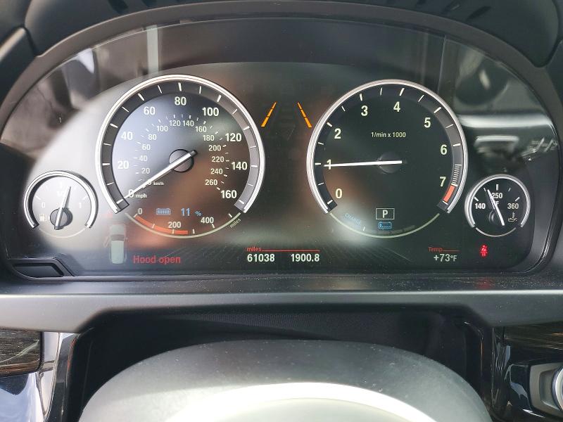 2018 BMW VIN 5UXKT0C52J0V99877 COPART salvage auction — FRONT END, Oh - Cert Of Title-Salvage, sold $3,600 on 2026-07-31 (photo 9)