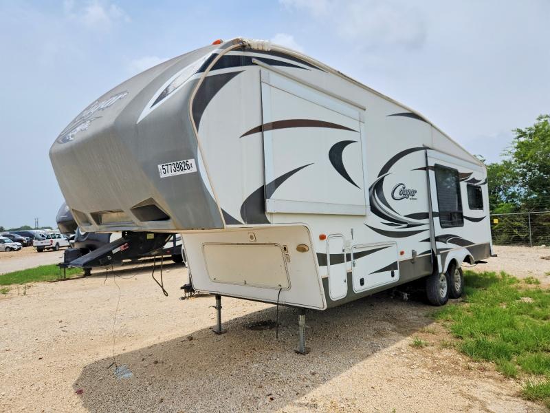 2014 Keystone rv Cougar VIN 4YDF28026E2501178 COPART salvage auction — ROOF, TX - CERT OF TITLE-REBUILT SALVAGE (P), sold $5,500 on 2026-09-03 (photo 2)