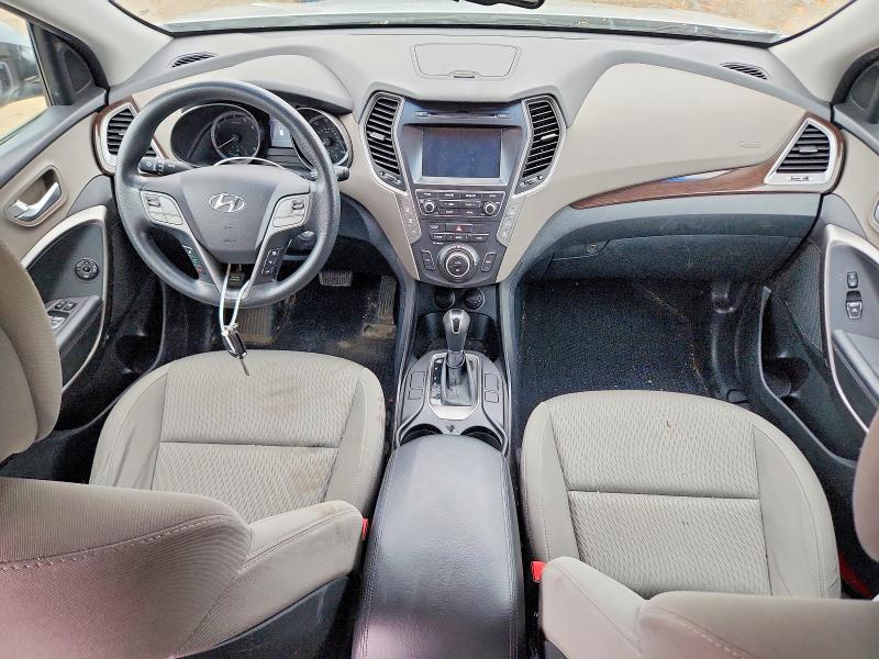 2018 Hyundai Santa fe VIN KM8SMDHF7JU271947 COPART salvage auction — FRONT END, Oh - Cert Of Title-Salvage, sold $1,850 on 2026-07-13 (photo 8)