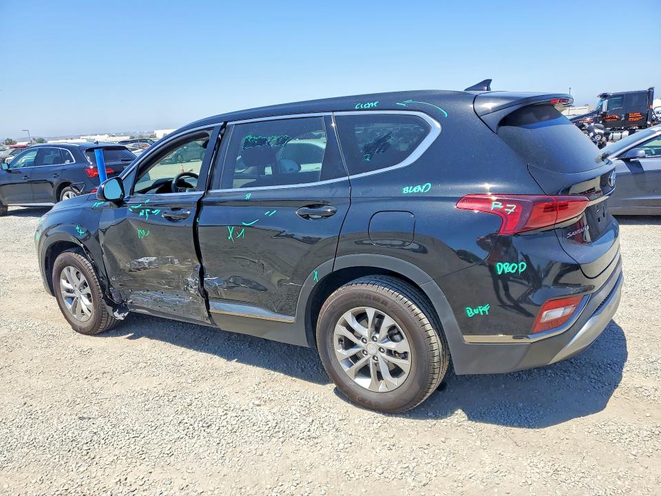 2019 Hyundai Santa fe VIN 5NMS33AD8KH068908 COPART salvage auction — SIDE, Ca - Salvage Certificate, sold $5,400 on 2026-07-02 (photo 2)