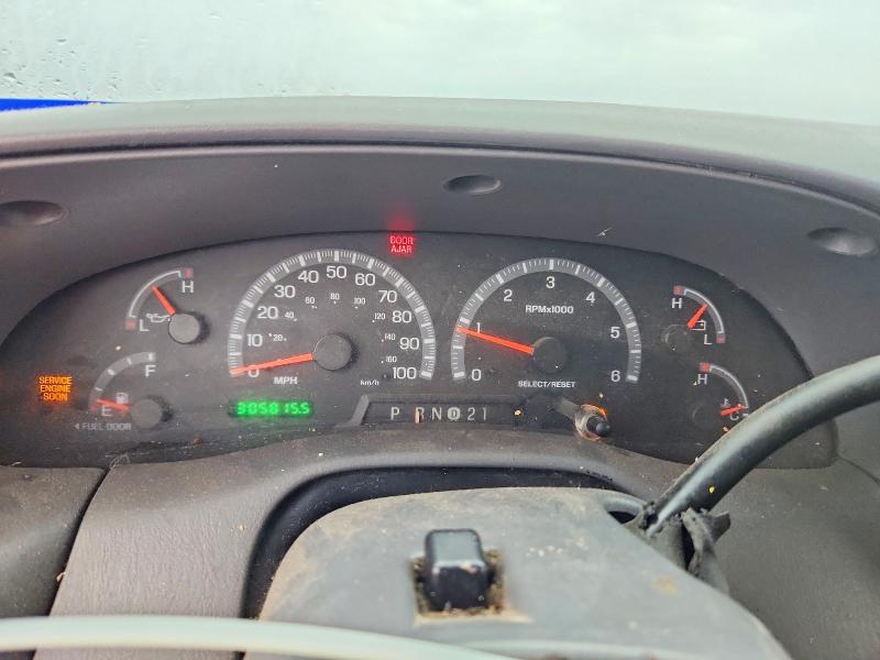 2003 Ford F-150 lightning VIN 1FTRW08633KC61596 COPART salvage auction — REAR END, Tx - Salvage Vehicle Title, sold $1,150 on 2026-07-02 (photo 9)