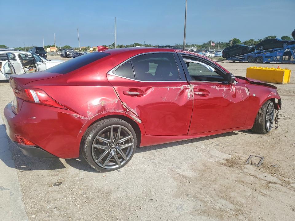 2015 Lexus Is VIN JTHBF1D29F5047403 COPART salvage auction — ROLLOVER, Fl - Cert Of Title Slvg Rebuildable, sold $275 on 2026-07-14 (photo 3)