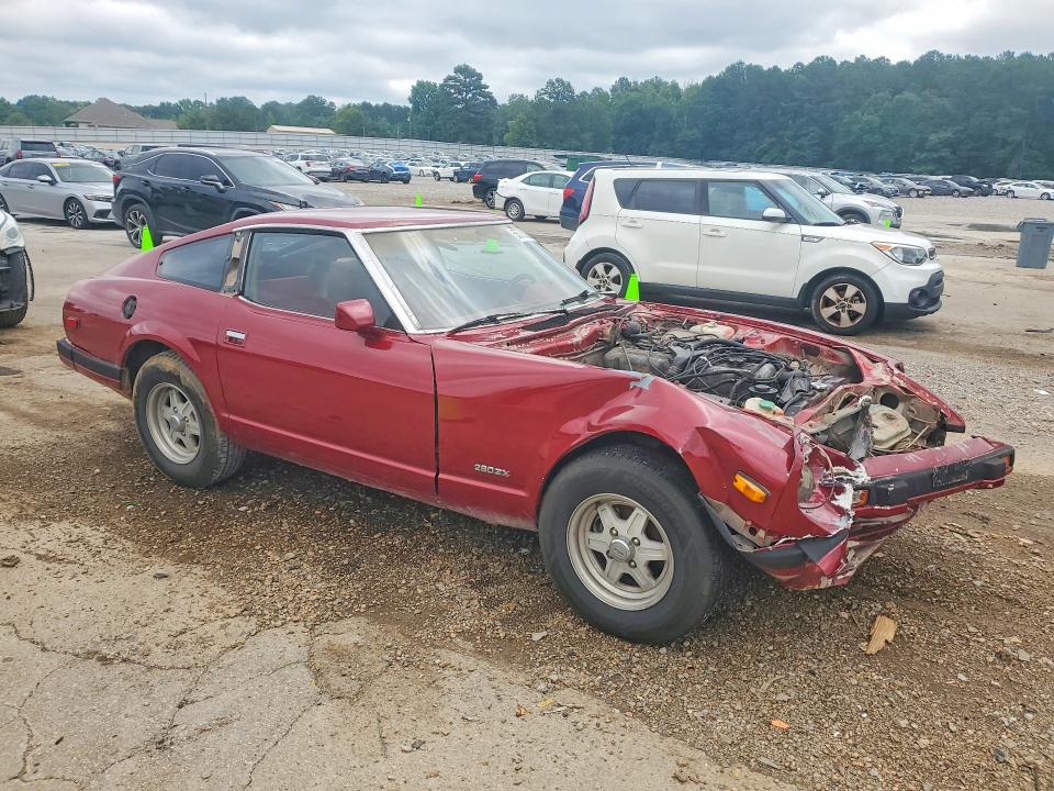 1983 Datsun 280z VIN JN1HZ04S7DX559551 COPART salvage auction — FRONT END, Ms - Cert Of Title-Salvaged, sold $650 on 2026-07-10 (photo 4)