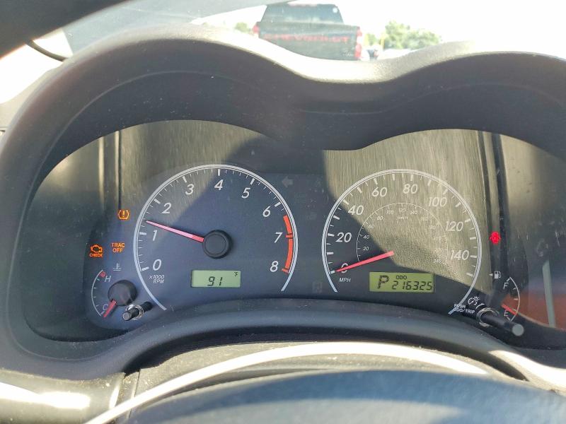 2012 Toyota Corolla VIN 5YFBU4EE3CP020794 COPART salvage auction — MINOR DENT/SCRATCHES, Fl - Certificate Of Title, sold $1,550 on 2026-07-17 (photo 9)