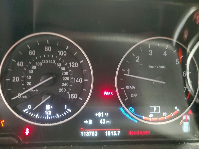 2016 BMW X1 VIN WBXHT3C33G5E52741 COPART salvage auction — FRONT END, Pa - Certificate Of Salvage, sold $2,250 on 2026-07-15 (photo 9)