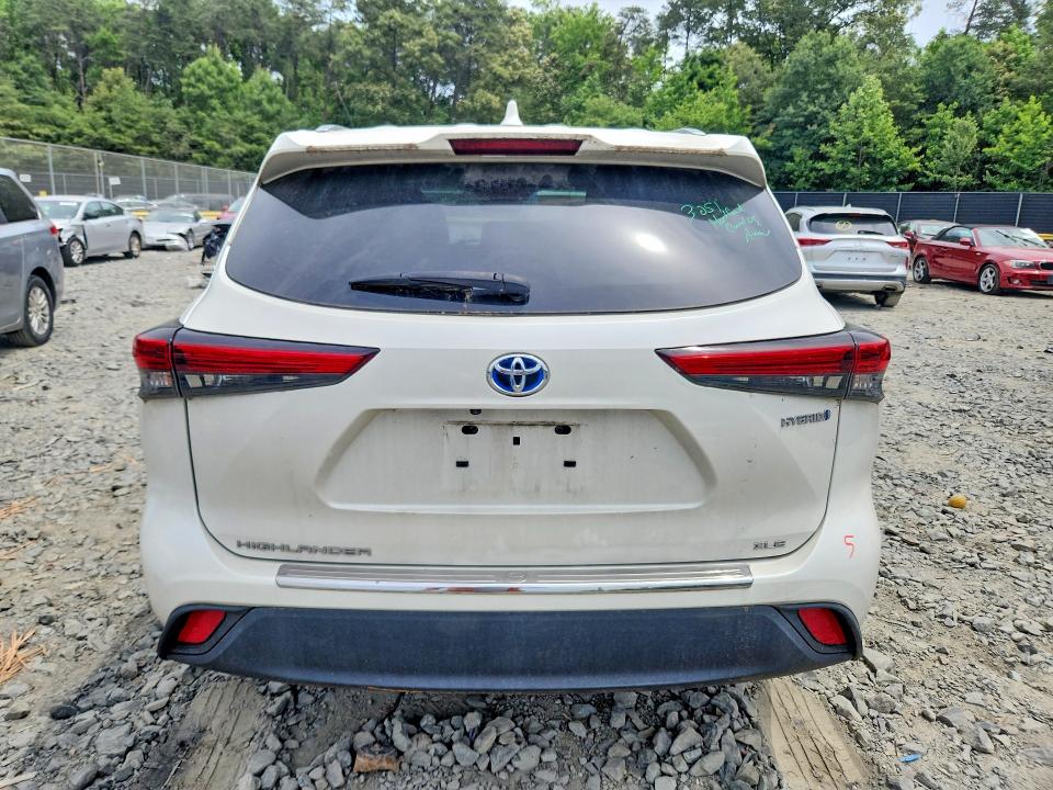 2020 Toyota VIN 5TDHBRCH7LS506087 COPART salvage auction — FRONT END, Md - Cert Of Salvage > 75% Damage, sold $9,400 on 2026-07-21 (photo 6)