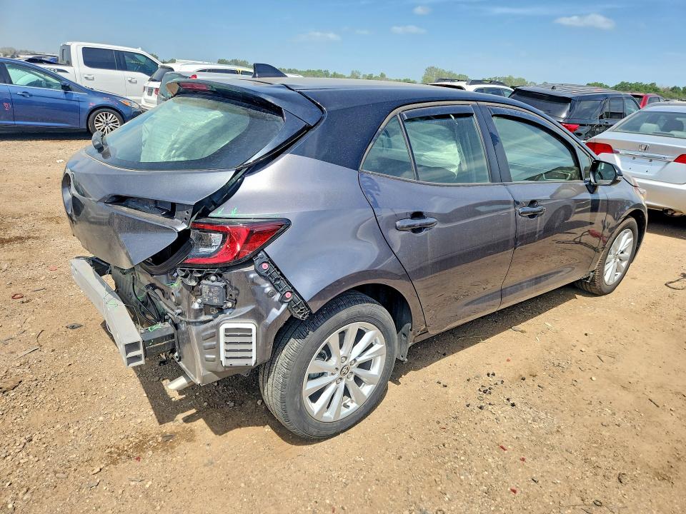 2023 Toyota Corolla VIN JTND4MBE9P3208808 COPART salvage auction — REAR END, Il - Salvage Certificate, sold $300 on 2026-07-28 (photo 3)