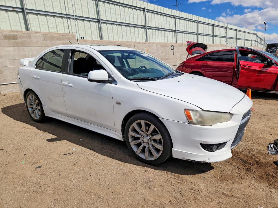 2010 Mitsubishi Lancer VIN JA32U8FWXAU003116 COPART salvage auction — REAR END, Nm - Cert Of Title-Salvage, sold $800 on 2026-07-09 (photo 4)