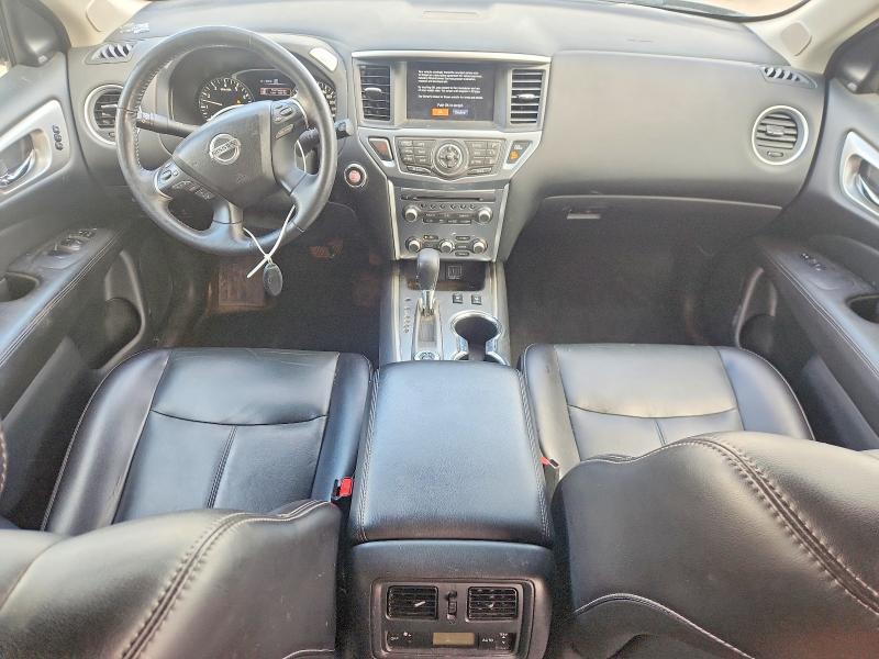 2018 Nissan Pathfinder VIN 5N1DR2MM6JC676075 COPART salvage auction — SIDE, Ab - Bos - Salvage, sold $5,000 on 2026-07-09 (photo 8)