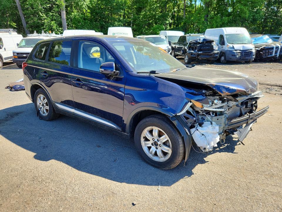 2019 Mitsubishi Outlander VIN JA4AD3A32KZ045016 COPART salvage auction — FRONT END, Ct - Certificate Of Title, sold $2,250 on 2026-07-07 (photo 4)