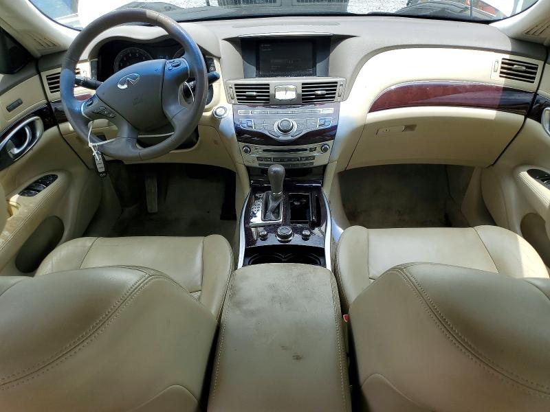 2012 Infiniti M VIN JN1BY1AP7CM335730 COPART salvage auction — FRONT END, Fl - Cert Of Title Slvg Rebuildable, sold $1,050 on 2026-07-17 (photo 8)