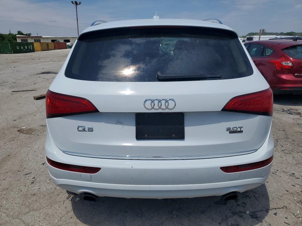 2016 Audi Q5 VIN WA1L2AFP6GA003226 COPART salvage auction — FRONT END, In - Cert Of Title-Salvage Title, sold $3,400 on 2026-07-10 (photo 6)