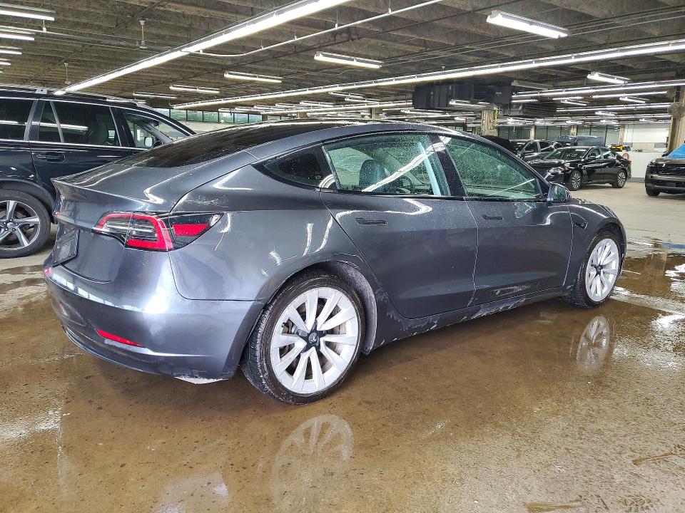 2023 Tesla Model 3 VIN 5YJ3E1EA7PF430156 COPART salvage auction — UNDERCARRIAGE, Il - Salvage Certificate, sold $5,200 on 2026-07-13 (photo 3)