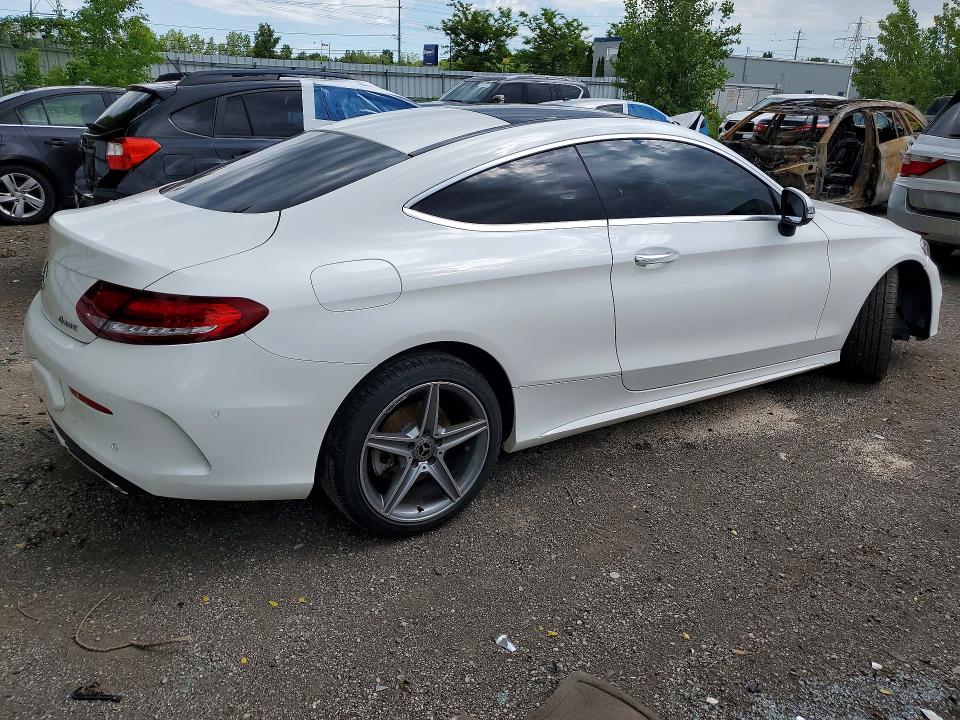 2018 Mercedes-benz C class VIN WDDWJ4KB0JF751679 COPART salvage auction — FRONT END, ON - PERMIT NO BRAND - UNFIT, sold $12,100 on 2026-07-16 (photo 3)