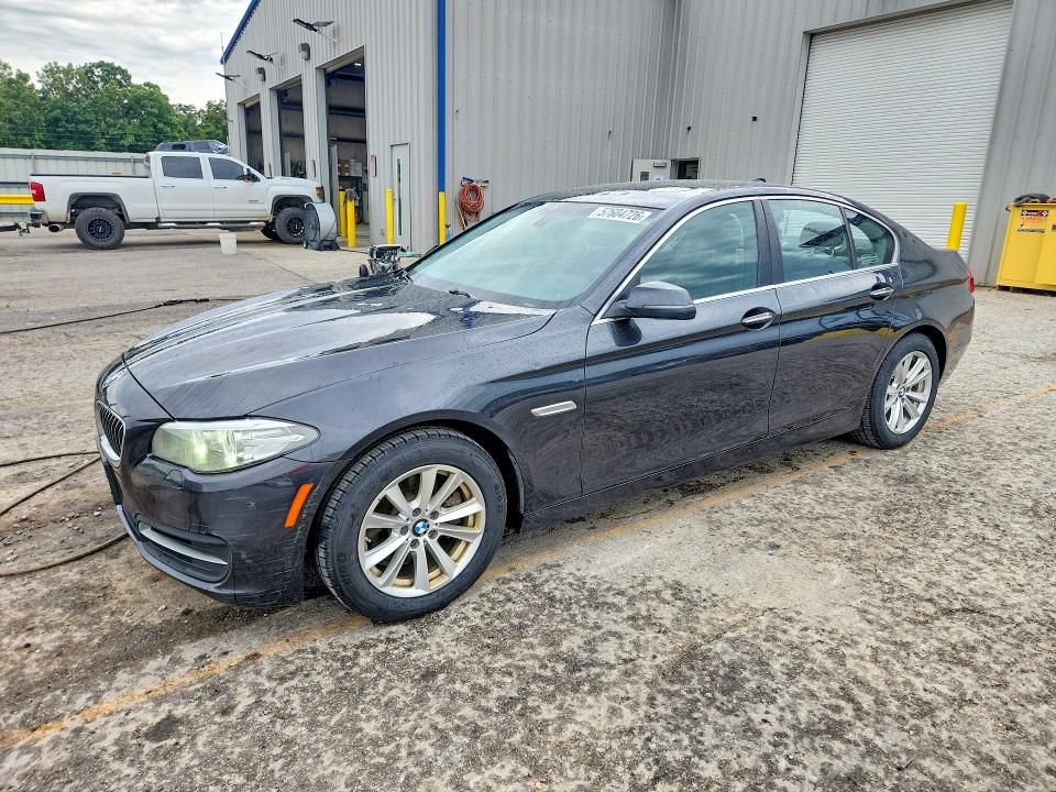 2014 BMW 5er VIN WBA5A7C54ED613903 COPART salvage auction — HAIL, Mo - Salvage Certificate Of Title, sold $2,050 on 2026-07-27 (photo 1)