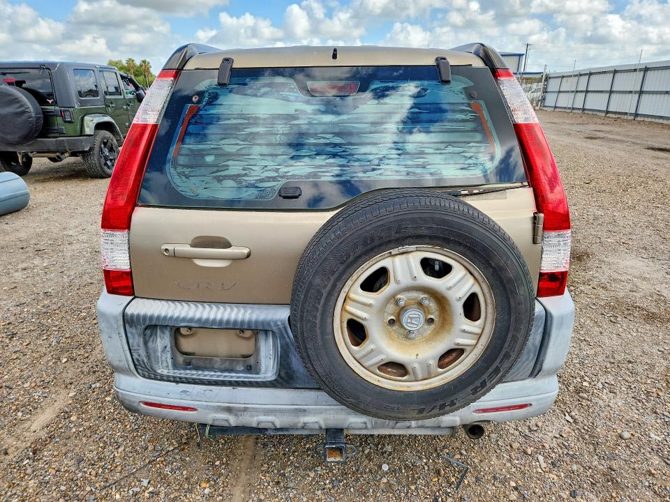 2005 Honda Cr-v VIN JHLRD68515C001486 COPART salvage auction — FRONT END, Tx - Salvage Vehicle Title, sold $1,000 on 2026-07-22 (photo 6)