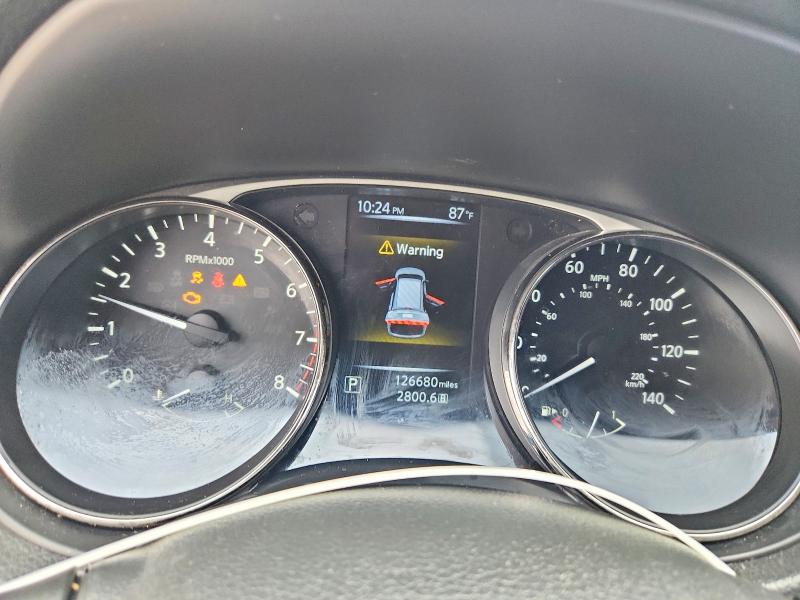 2015 Nissan Rogue VIN KNMAT2MVXFP586638 COPART salvage auction — FRONT END, Ky - Bill Of Sale/Part Only/No Titl, sold $1,100 on 2026-07-16 (photo 9)