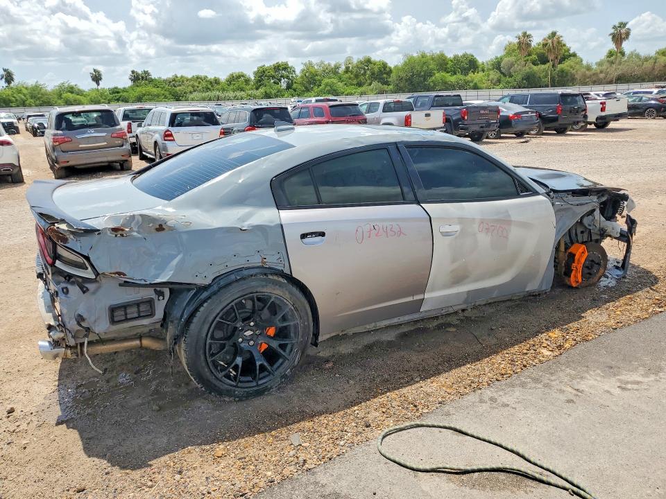 2022 Dodge Charger VIN 2C3CDXGJ9NH155162 COPART salvage auction — ALL OVER, Tx - Cert Of Title-Rebuilt Salvage, sold $8,100 on 2026-07-29 (photo 3)