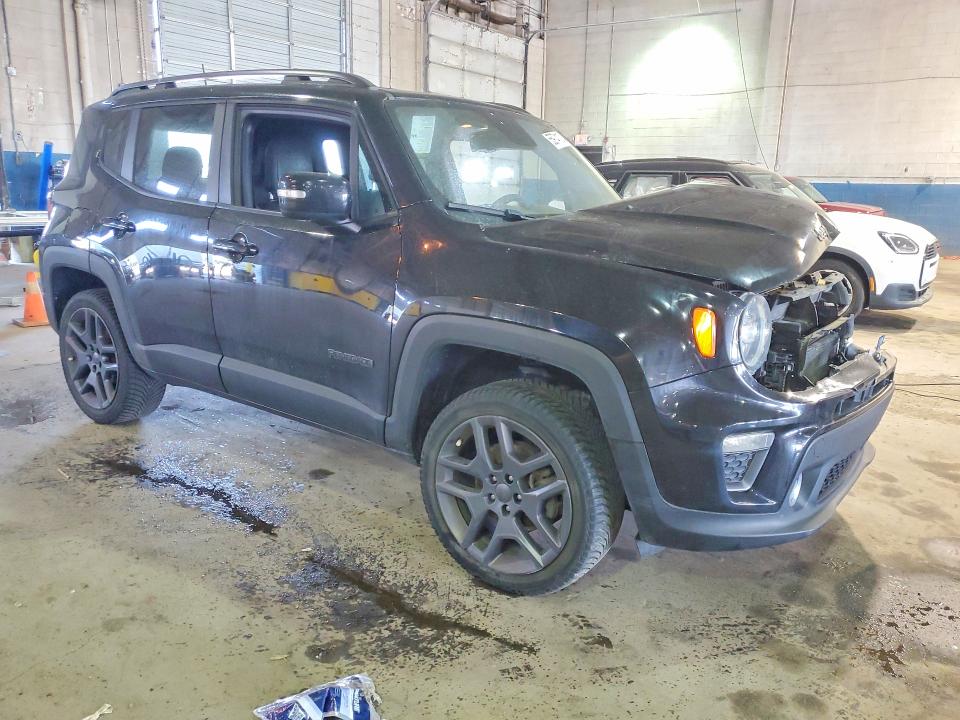 2020 Jeep Renegade VIN ZACNJBB18LPM05300 COPART salvage auction — FRONT END, Mi - Certificate Of Title, sold $2,700 on 2026-07-21 (photo 4)