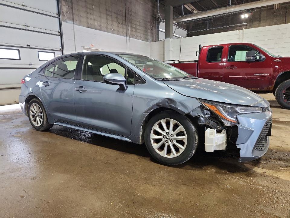 2021 Toyota Corolla VIN JTDVPMAE8MJ128313 COPART salvage auction — FRONT END, Mn - Certificate Of Title, sold $4,900 on 2026-07-21 (photo 4)