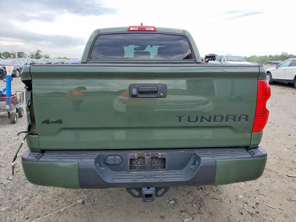 2020 Toyota Tundra VIN 5TFDY5F11LX894741 COPART salvage auction — REAR END, VA - CERT OF TITLE - SALVAGE, sold $39,250 on 2026-07-08 (photo 6)