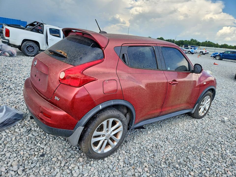 2011 Nissan Juke VIN JN8AF5MRXBT012641 COPART salvage auction — WATER/FLOOD, Fl - Certificate Of Title, sold $375 on 2026-07-14 (photo 3)