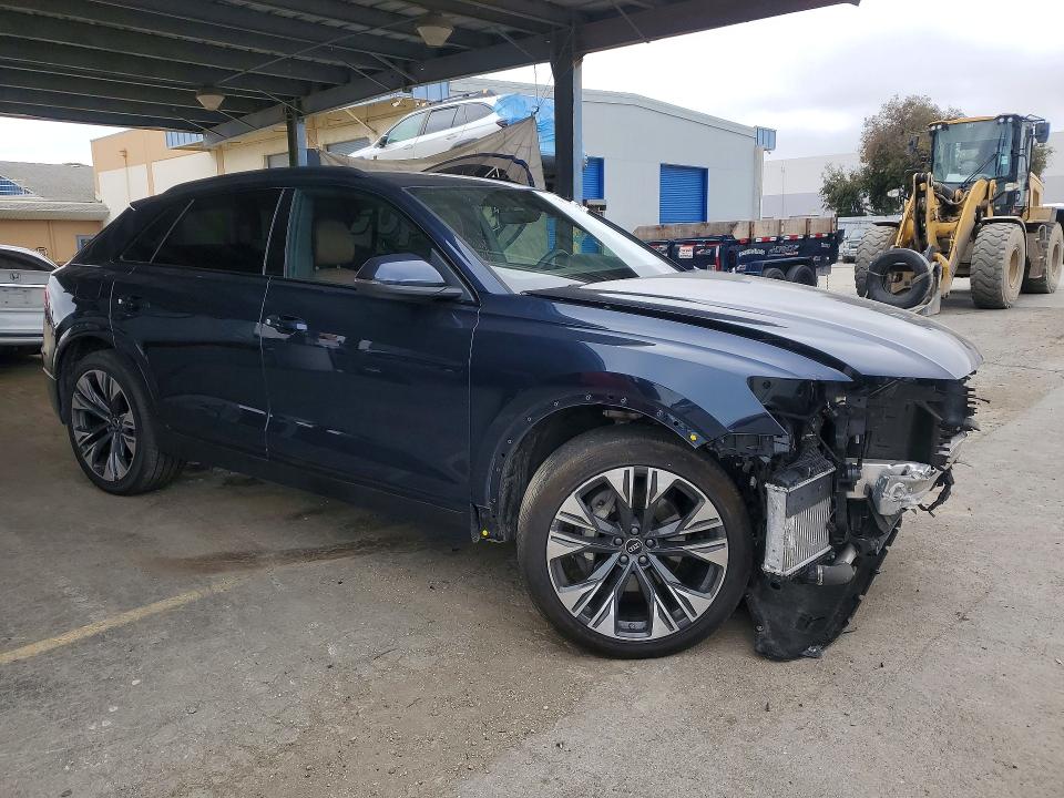 2025 Audi VIN WA1AVBF14SD034305 COPART salvage auction — VANDALISM, Ca - Salvage Certificate, sold $25,000 on 2026-07-09 (photo 4)