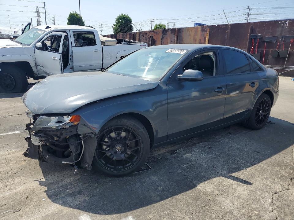 2011 Audi A4 VIN WAUAFAFL2BN056101 COPART salvage auction — FRONT END, CA - SALVAGE CERTIFICATE, sold $325 on 2026-07-10 (photo 1)