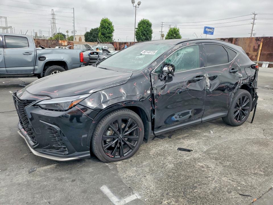 2025 Lexus Nx VIN 2T2KGCEZ5SC064035 COPART salvage auction — SIDE, Ca - Salvage Certificate, sold $10,800 on 2026-08-05 (photo 1)