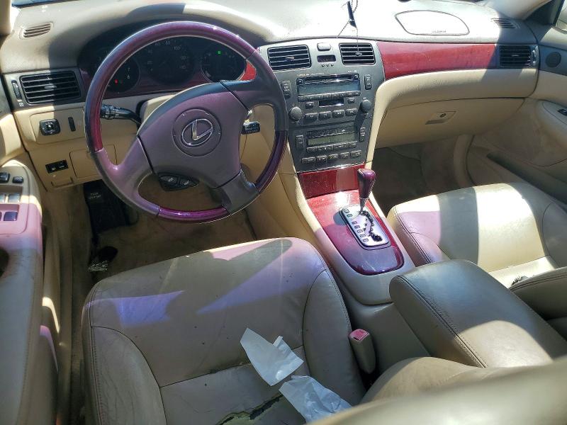 2004 Lexus Es 330 VIN JTHBA30G740022621 COPART salvage auction — FRONT END, Ga - Cert Of Title-Salvage, sold $425 on 2026-07-29 (photo 8)