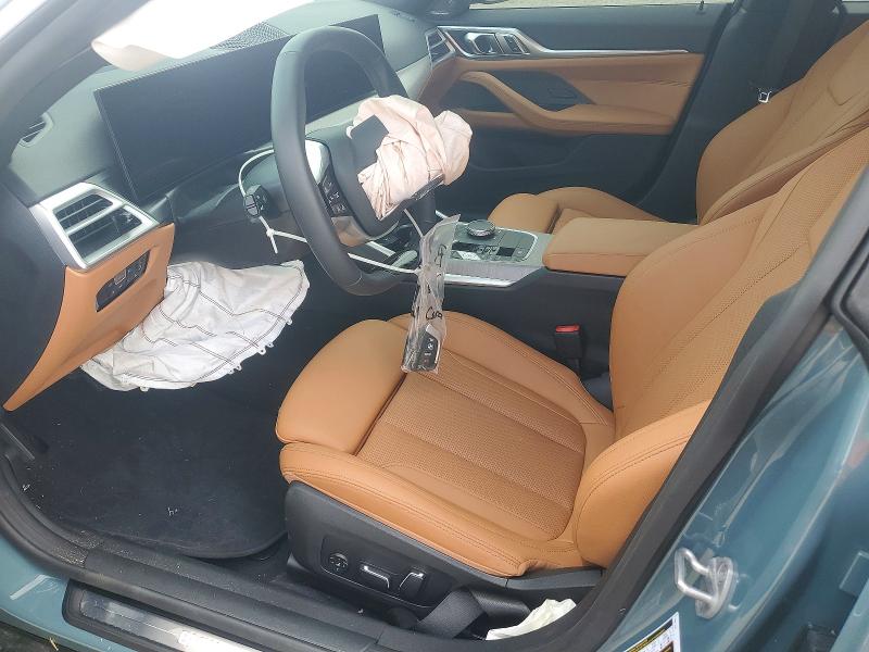 2025 BMW 4er VIN WBA33FB08SFU83495 COPART salvage auction — FRONT END, Ar - Cert Of Title-Salvage, sold $7,000 on 2026-07-29 (photo 7)