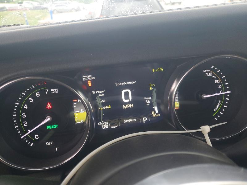 2022 Jeep Wrangler unlimited VIN 1C4JJXR65NW171378 COPART salvage auction — MINOR DENT/SCRATCHES, Mo - Certificate Of Title, sold $21,500 on 2026-07-16 (photo 9)
