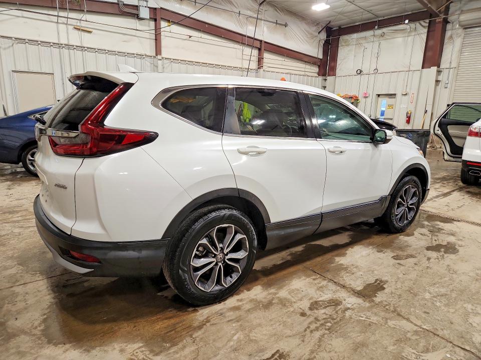 2022 Honda Cr-v VIN 7FARW2H5XNE032078 COPART salvage auction — HAIL, WI - SALVAGE - MULTIPLE BRANDS, sold $14,100 on 2026-07-06 (photo 3)