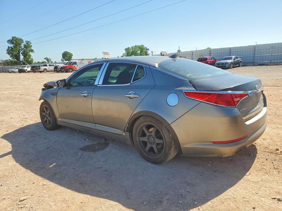 2013 Kia Optima VIN 5XXGN4A72DG162655 COPART salvage auction — FRONT END, Ok - Cert Of Title-Salvage, sold $125 on 2026-07-23 (photo 2)