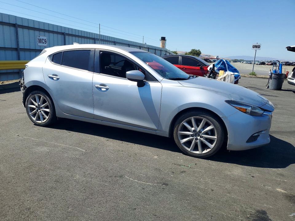 2017 Mazda 3 VIN JM1BN1M37H1116564 COPART salvage auction — REAR END, Ca - Salvage Certificate, sold $3,050 on 2026-08-24 (photo 4)