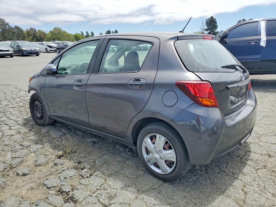 2015 Toyota Yaris VIN VNKKTUD38FA039506 COPART salvage auction — FRONT END, CA - SALVAGE CERTIFICATE, sold $1,550 on 2026-07-10 (photo 2)