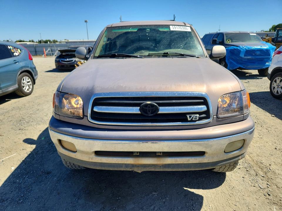 2002 Toyota Tundra VIN 5TBBT48102S246639 COPART salvage auction — VANDALISM, Ca - Salvage Certificate, sold $1,500 on 2026-07-14 (photo 5)