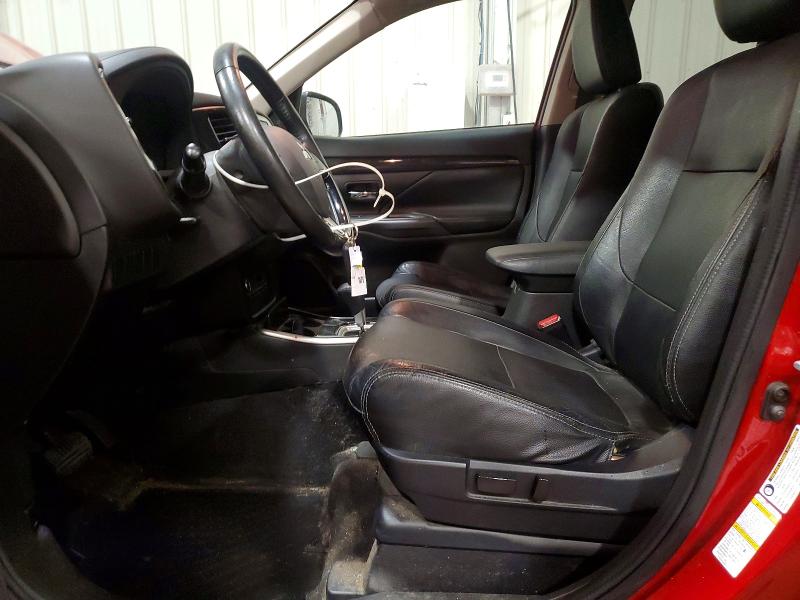 2017 Mitsubishi Outlander VIN JA4AZ3A35HZ025708 COPART salvage auction — FRONT END, Pa - Certificate Of Salvage, sold $3,050 on 2026-07-07 (photo 7)