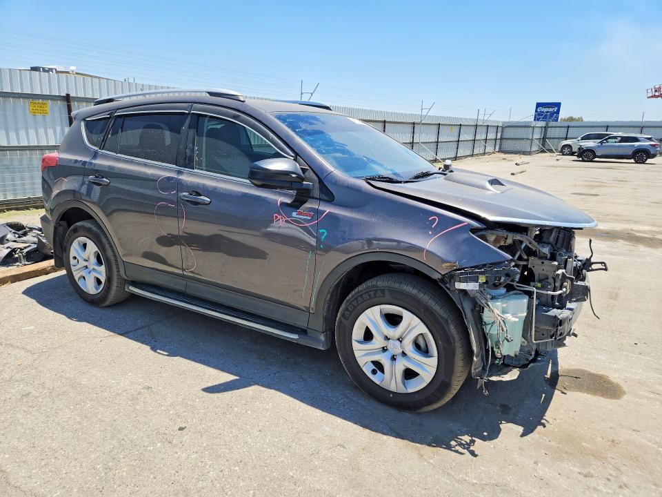 2015 Toyota Rav 4 VIN JTMZFREV6FJ031786 COPART salvage auction — FRONT END, Ca - Salvage Certificate, sold $3,600 on 2026-07-31 (photo 4)