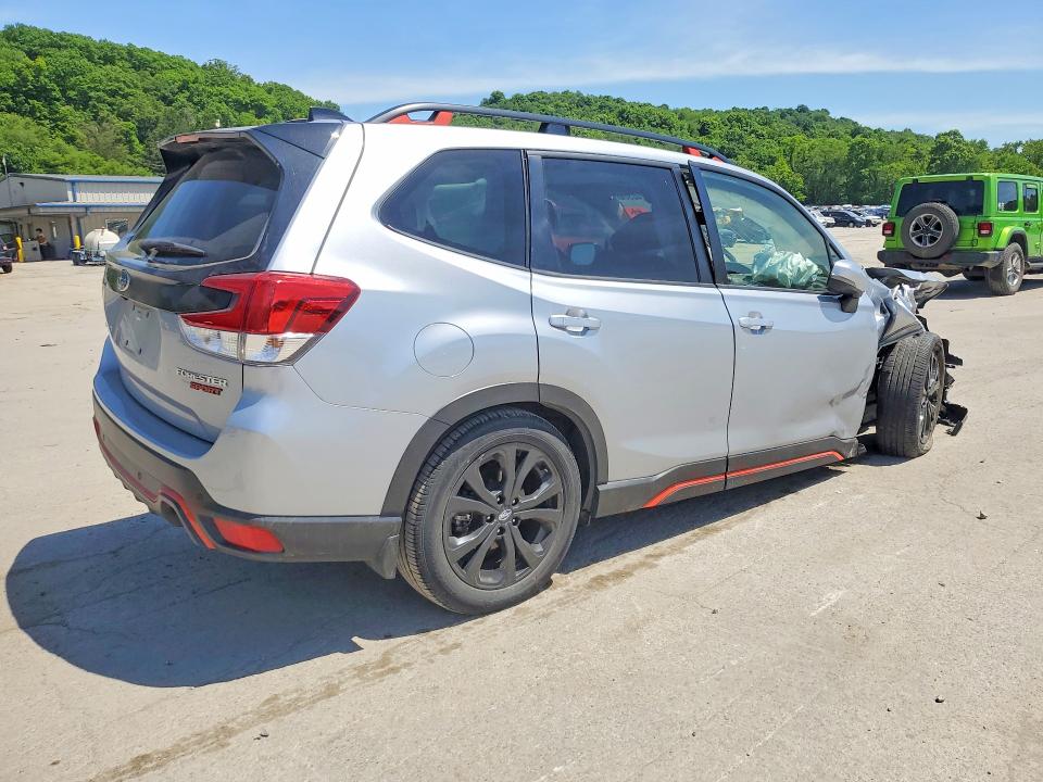 2024 Subaru Forester VIN JF2SKAGC9RH465210 COPART salvage auction — FRONT END, Pa - Certificate Of Salvage, sold $3,100 on 2026-07-02 (photo 3)